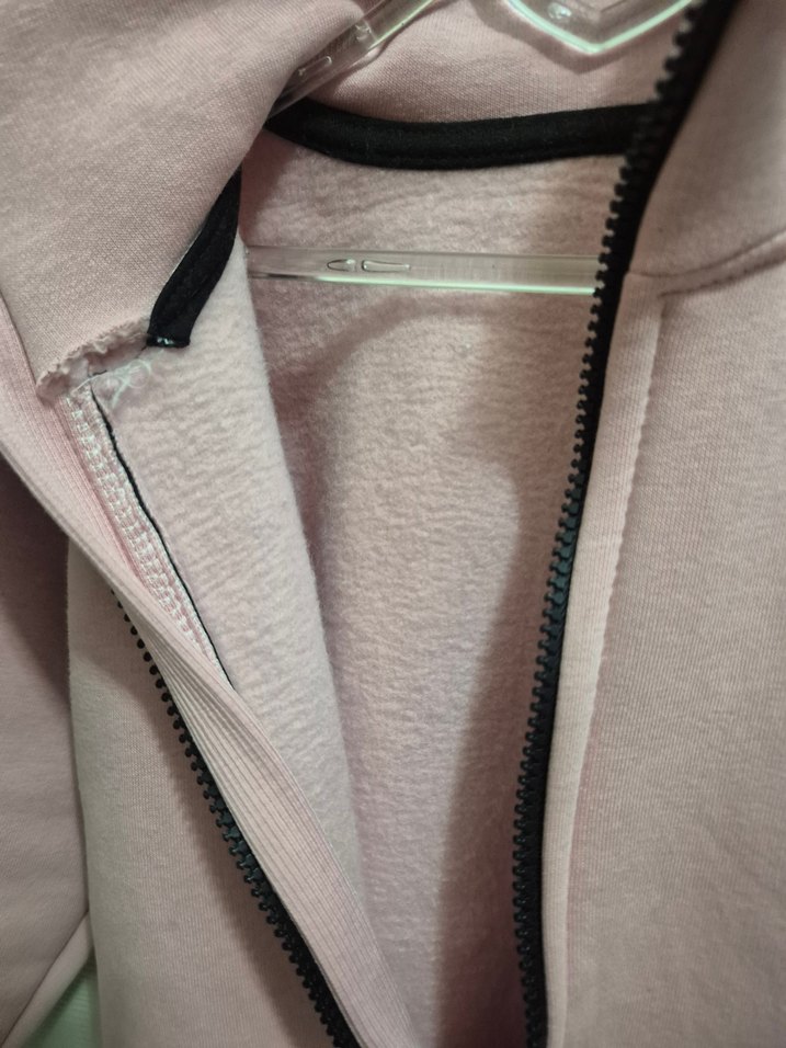 Fermuarlı Pembe Bebek Tulum - Görsel 3