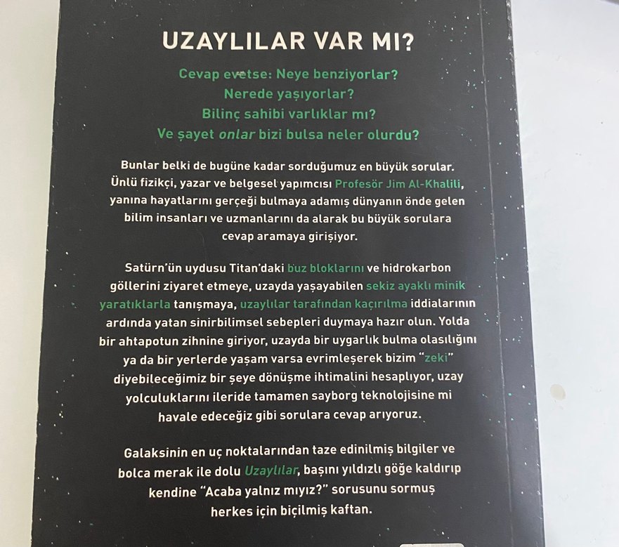 Uzaylılar: Bilim Soruyor - Orada Kimse Var mı? Kitabı - Görsel 2