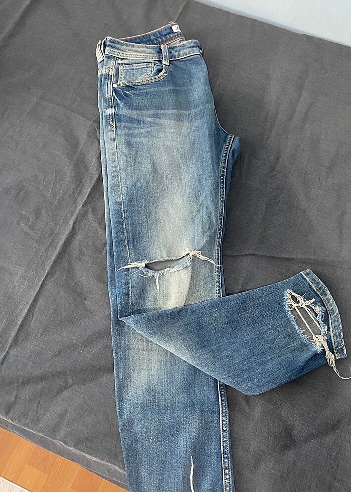 Zara Mavi Jean - Görsel 3