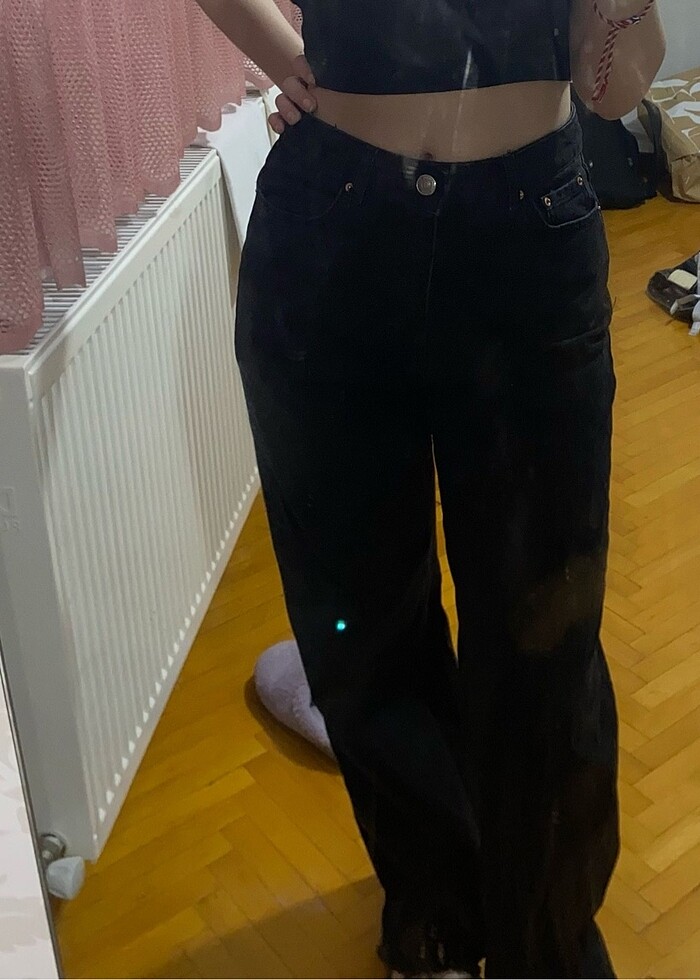 Koton wide leg pantolon - Görsel 3