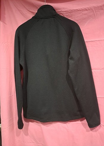 m Beden siyah Renk Nort Siyah Fermuarlı Yarım Yaka Erkek Sweatshirt