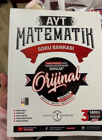Orijinal ayt matematik