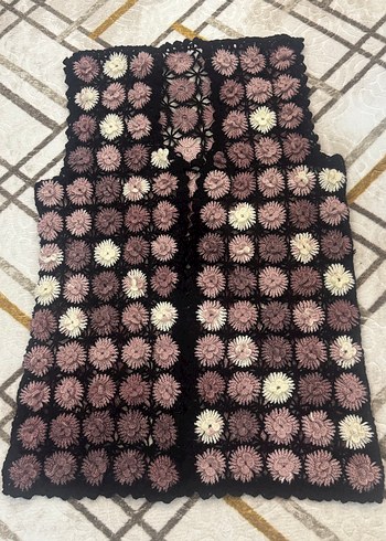 Örgü Kadın Yelek - Görsel 2