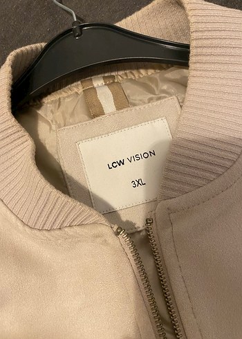 Bej Süet Fermuarlı erkek Ceket - Görsel 3