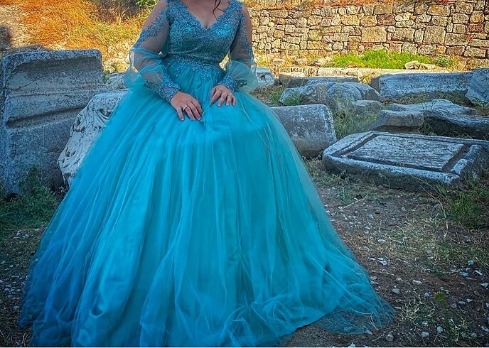 Nişan elbisesi - Görsel 2