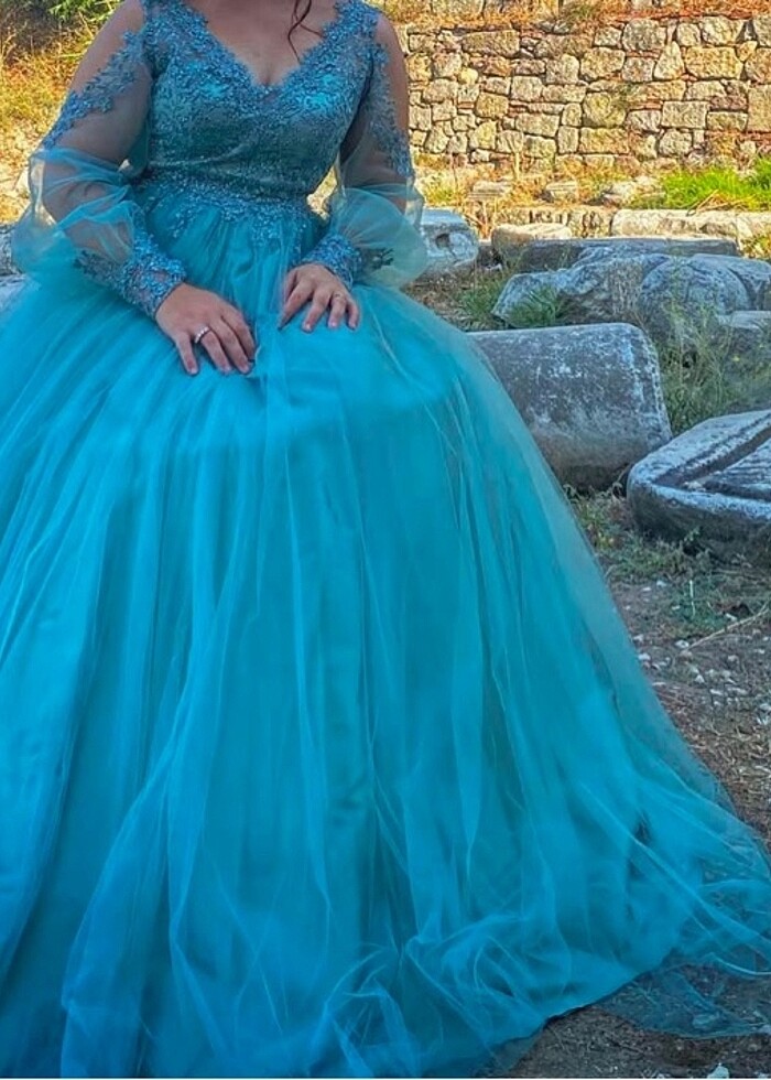 Nişan elbisesi - Görsel 2