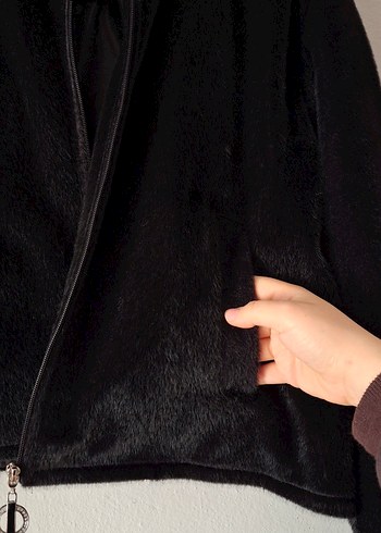 Tüylü Ceket - Görsel 7
