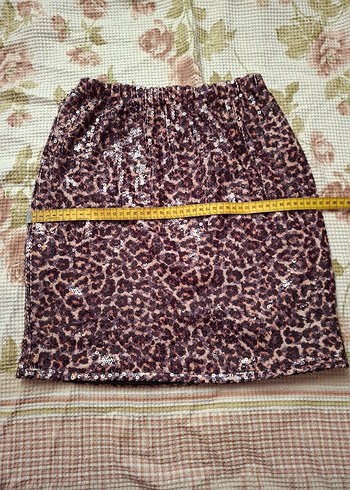 Payetli Mini Etek - Görsel 3