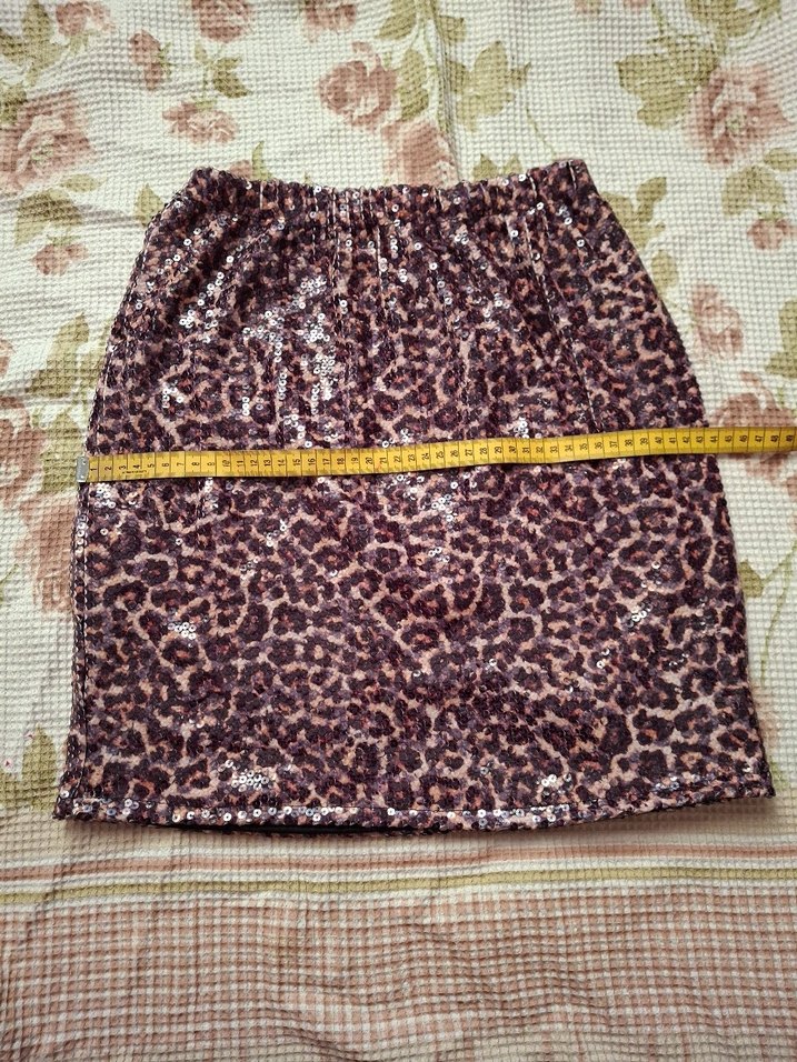Payetli Mini Etek - Görsel 3