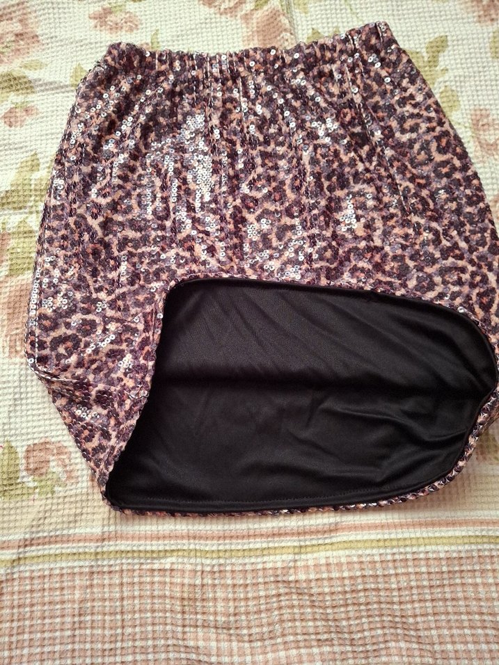 Payetli Mini Etek - Görsel 4