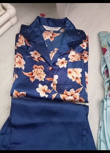 m Beden Saten pijama takımı