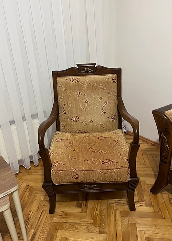 Diğer 3+2+1+1 Klasik Modern Kahverengi Kanepe