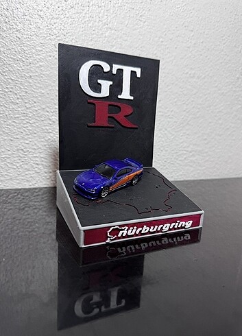 Beden Renk Diorama/Nürburgring gtr sergi kutusu