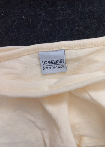 LC Waikiki (A004) LCW Kızlar için sari Fırfırlı Askılı bluz