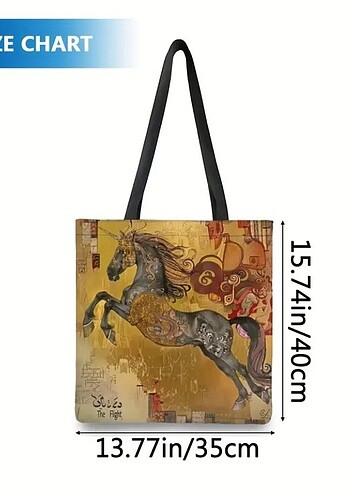 At Motifli Butik Çanta