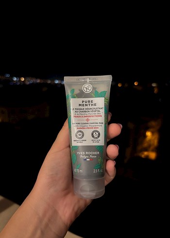 Yves Rocher kömür maske