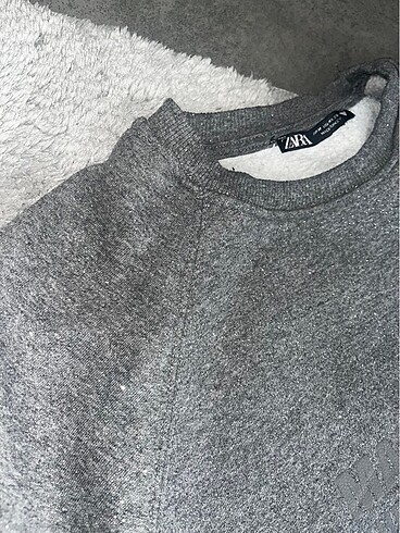 Zara zara simli sweatshirt