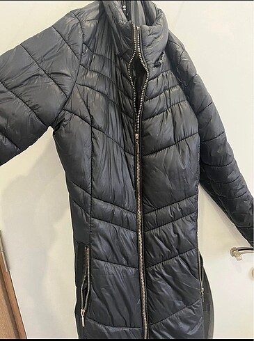 40 Beden LCW Siyah Şişme Mont 40