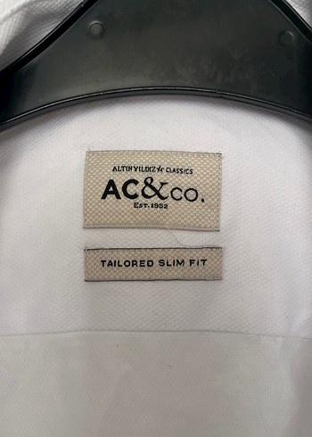 AC&co. Beyaz Kısa Kollu Pamuklu Gömlek - Görsel 4