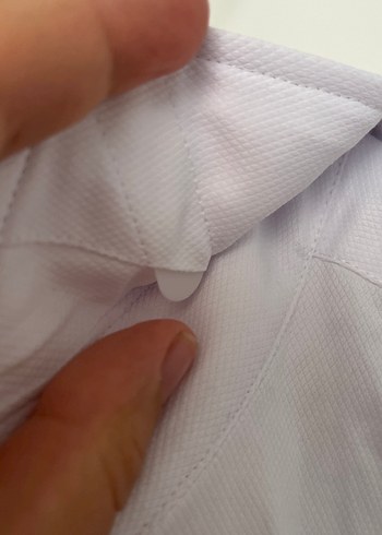 AC&co. Beyaz Kısa Kollu Pamuklu Gömlek - Görsel 6