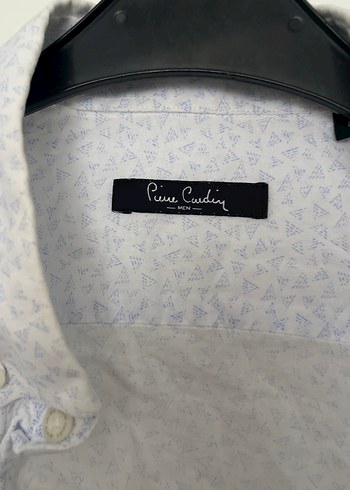 Erkek Keten Gömlek, Uzun Kollu, Düğmeli, Beyaz - Görsel 5