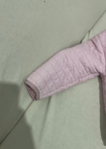 Kız Çocuk Pembe Fermuarlı Mont - Görsel 2