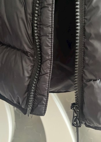 Erkek Siyah Fermuarlı Street Wear Mont - Görsel 4