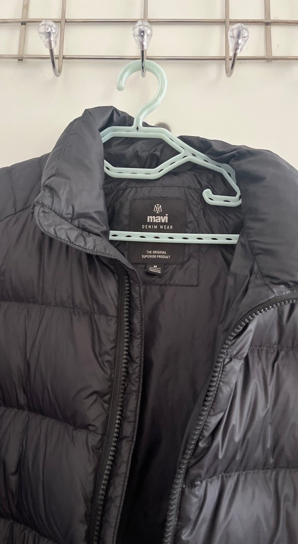 Erkek Siyah Fermuarlı Street Wear Mont - Görsel 2