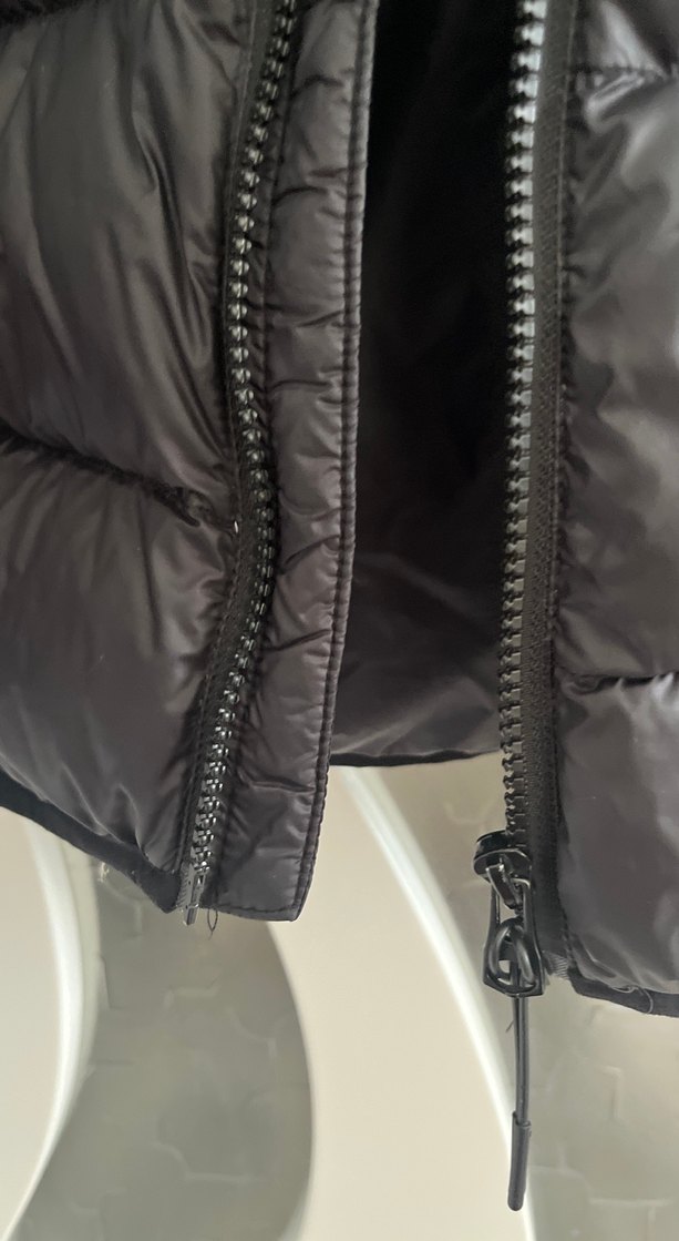 Erkek Siyah Fermuarlı Street Wear Mont - Görsel 4