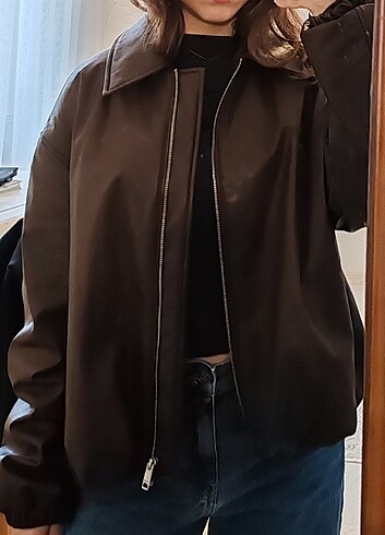 Mavi Jeans Mavi- Deri Ceket