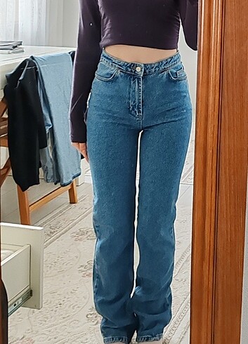 Düz Paça Straight Pantolon 