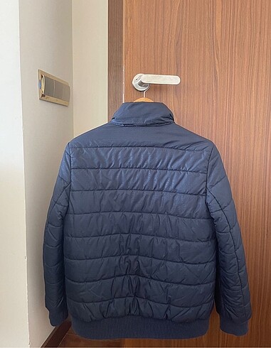 13-14 Yaş Beden lacivert Renk Orjinal Tommy Hilfiger Mont