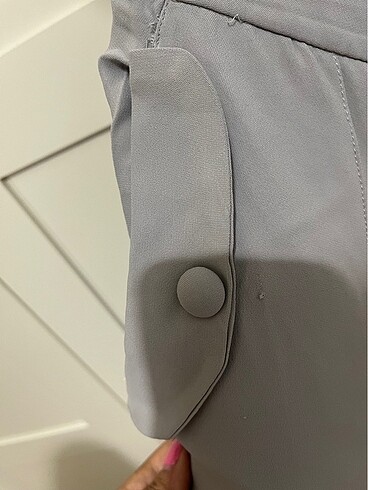 38 Beden gri Renk Plazzo Pantalon