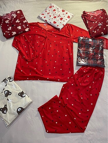 Yumuşak Kumaş Pijama Takımı