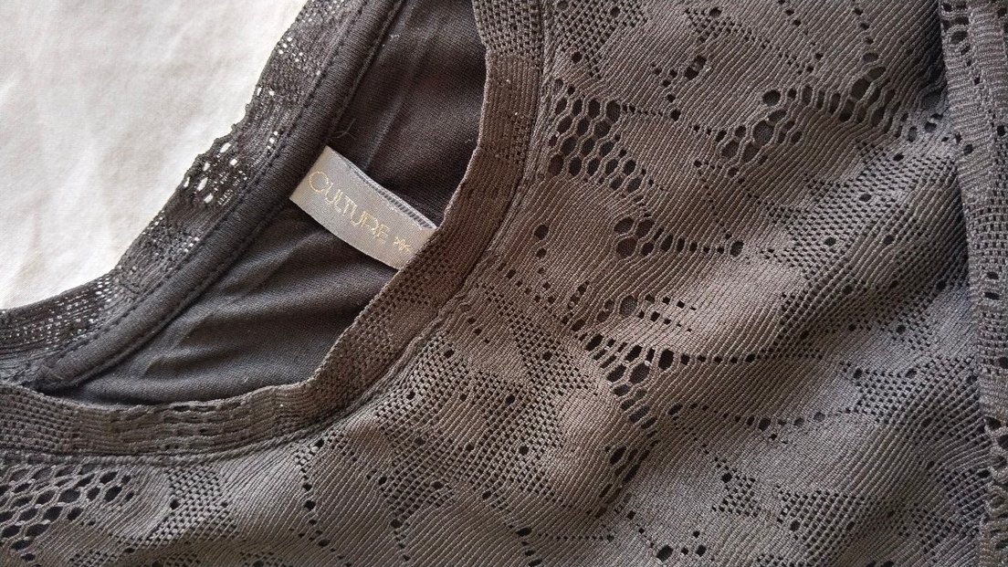 Diger Siyah Dantel Uzun Kollu Uzun Elbise - Görsel 2