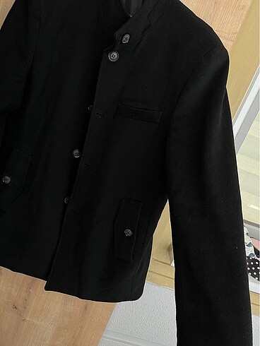 dik yaka erkek kaban - Görsel 4