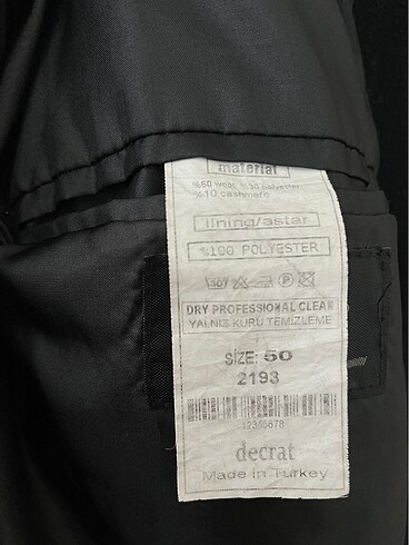 dik yaka erkek kaban - Görsel 5