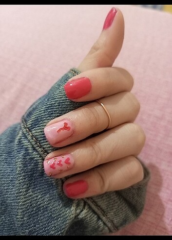 Nail artlı takma tırnak - Görsel 4