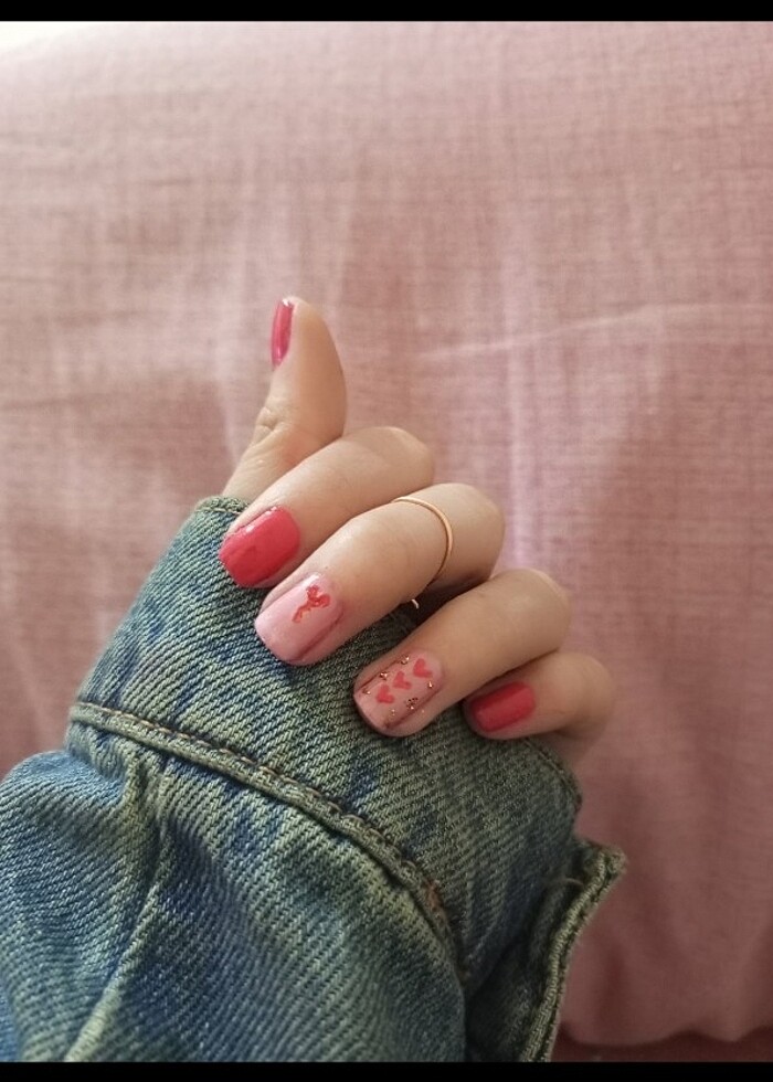 Nail artlı takma tırnak - Görsel 3