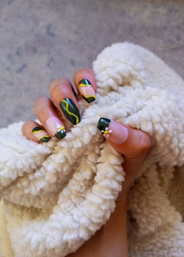 Nail artlı takma tırnak - Görsel 2