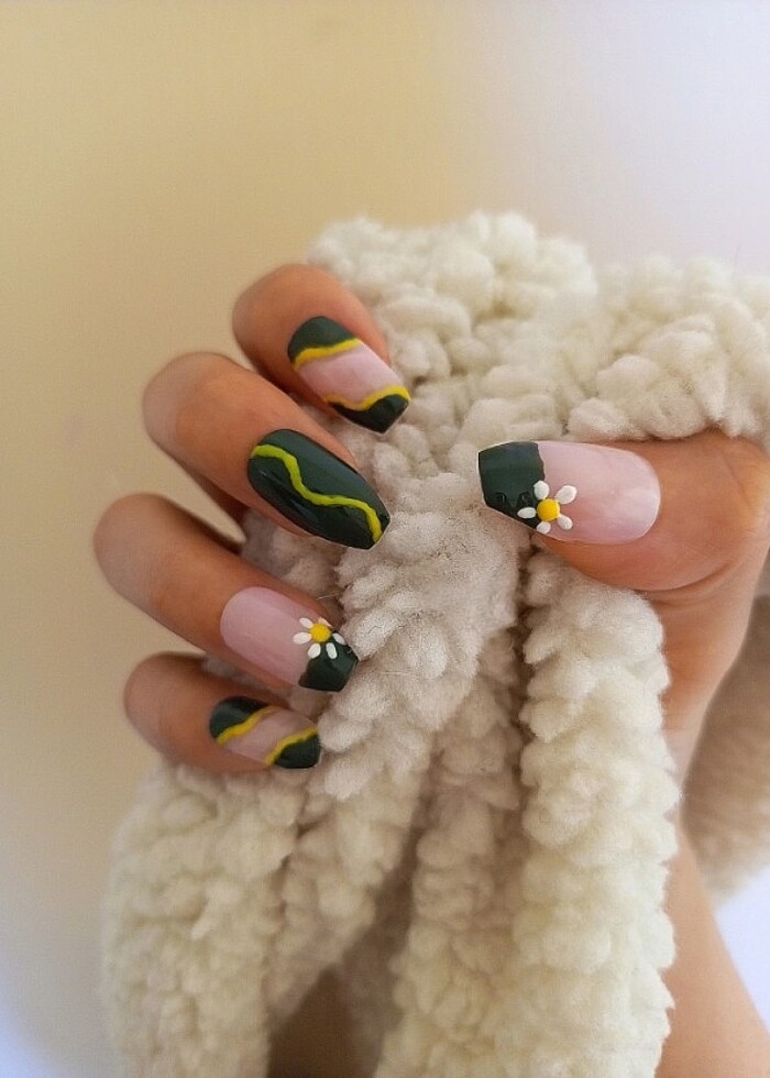 Nail artlı takma tırnak - Görsel 4