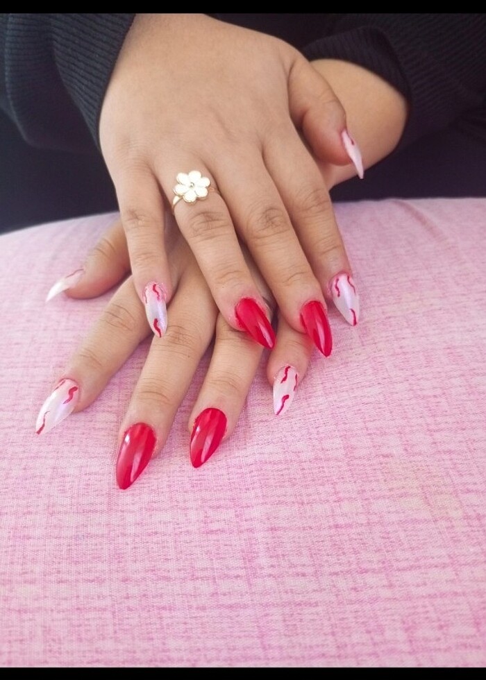 Nail artlı takma tırnak - Görsel 2