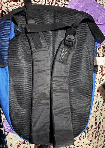 Mavi Fermuarlı Kadın Sırt Çantası - Görsel 2