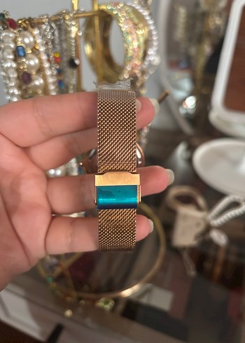 Altın Renkli Klasik Kadın Kol Saati - Görsel 3