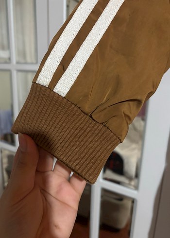 Kahverengi Uzun Kadın Mont Kürklü - Görsel 4