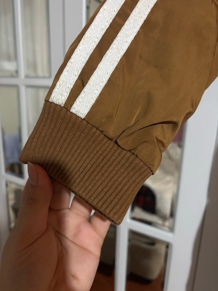 Kahverengi Uzun Kadın Mont Kürklü - Görsel 4