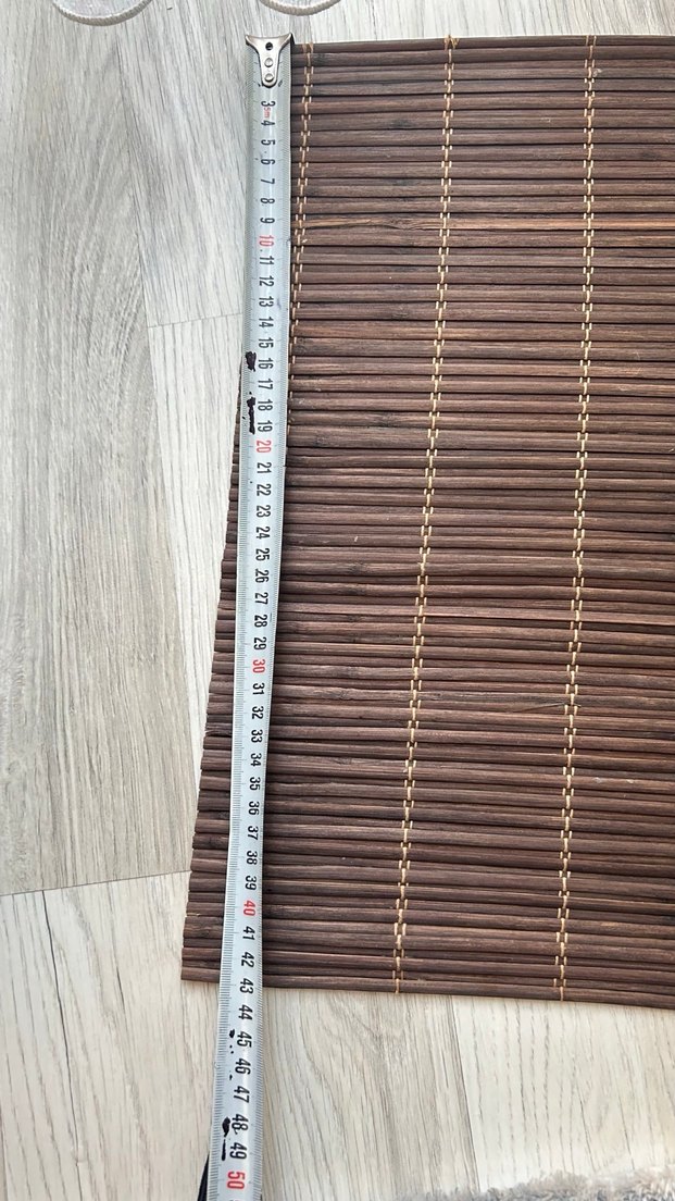 Koyu Kahverengi Ahşap ranner/supla 6 adet - Görsel 3