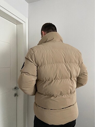 xxl Beden ten rengi Renk Şişme mont