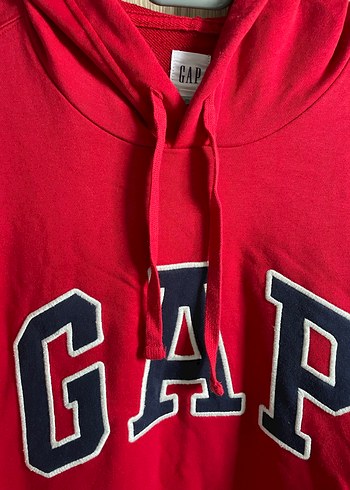 Kırmızı GAP KapüşonluSweatshirt - Görsel 2