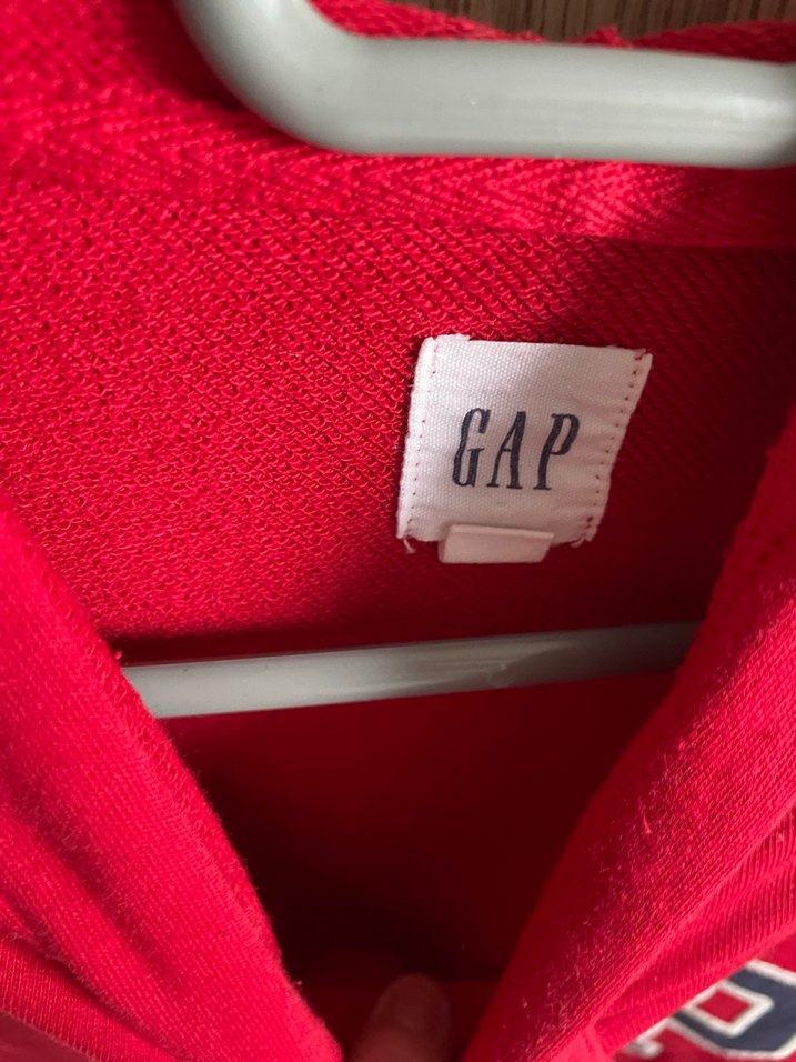 Kırmızı GAP KapüşonluSweatshirt - Görsel 3